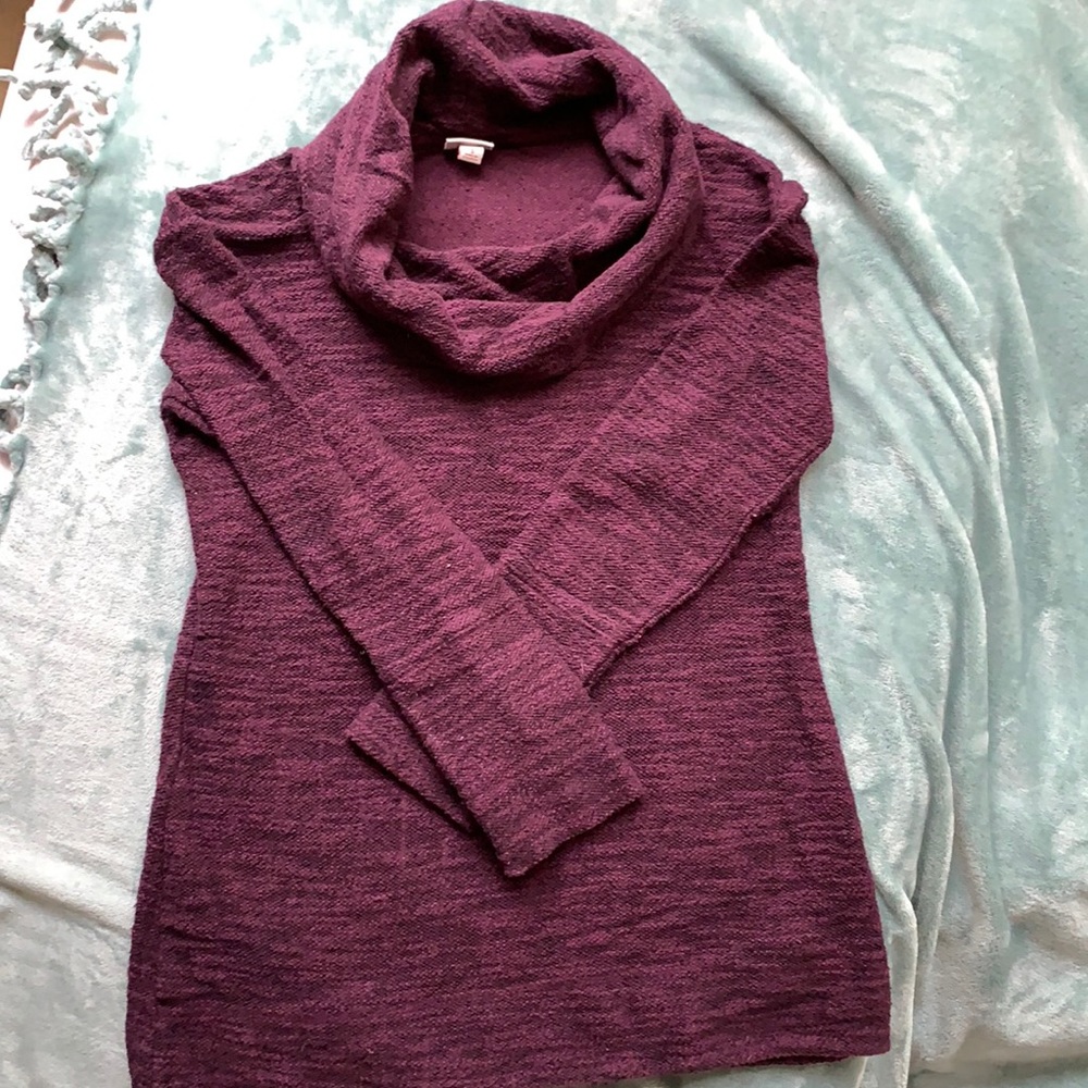 Cowl neck sweater
